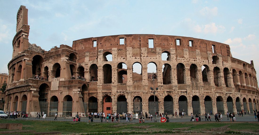 The Colosseum in Rome